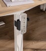 Clamp-On Power Strip Desk Leg Mount